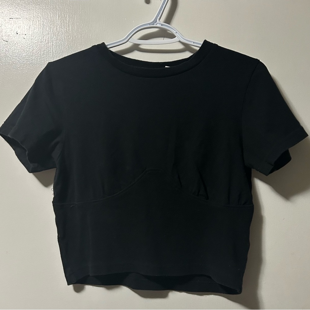 Noisy May Crop Bustier Tee